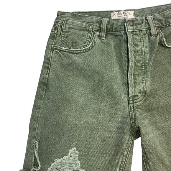 Free People x We The Free Sequoia Distressed Shorts SZ 25 - Picture 4 of 11